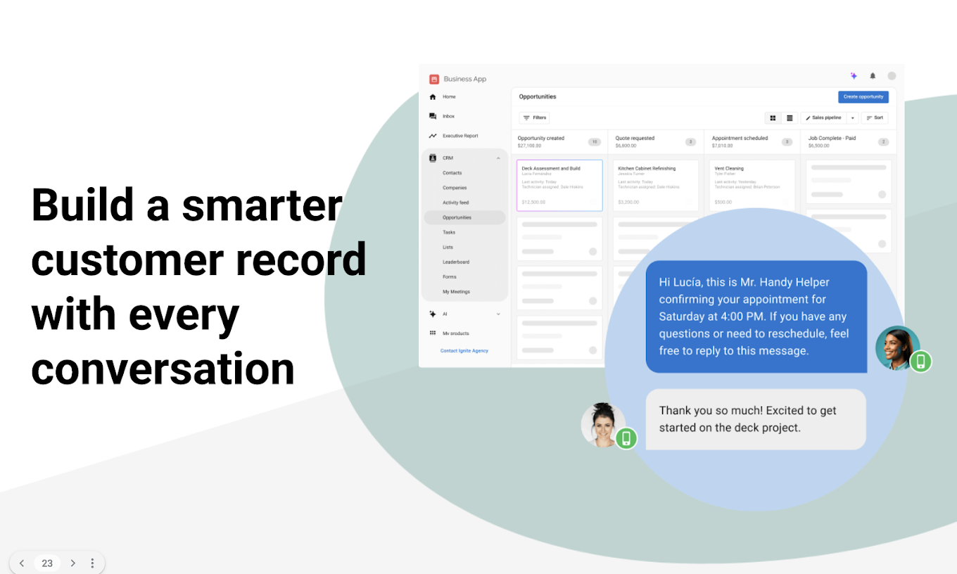 Seamless handoff from AI chatbot to human agents - AI chatbot feature demonstration